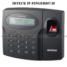 Bộ điều khiển tích hợp đầu đọc thẻ, vân tay và mã PIN – IP-FINGER007 IDTECK Hàn Quốc